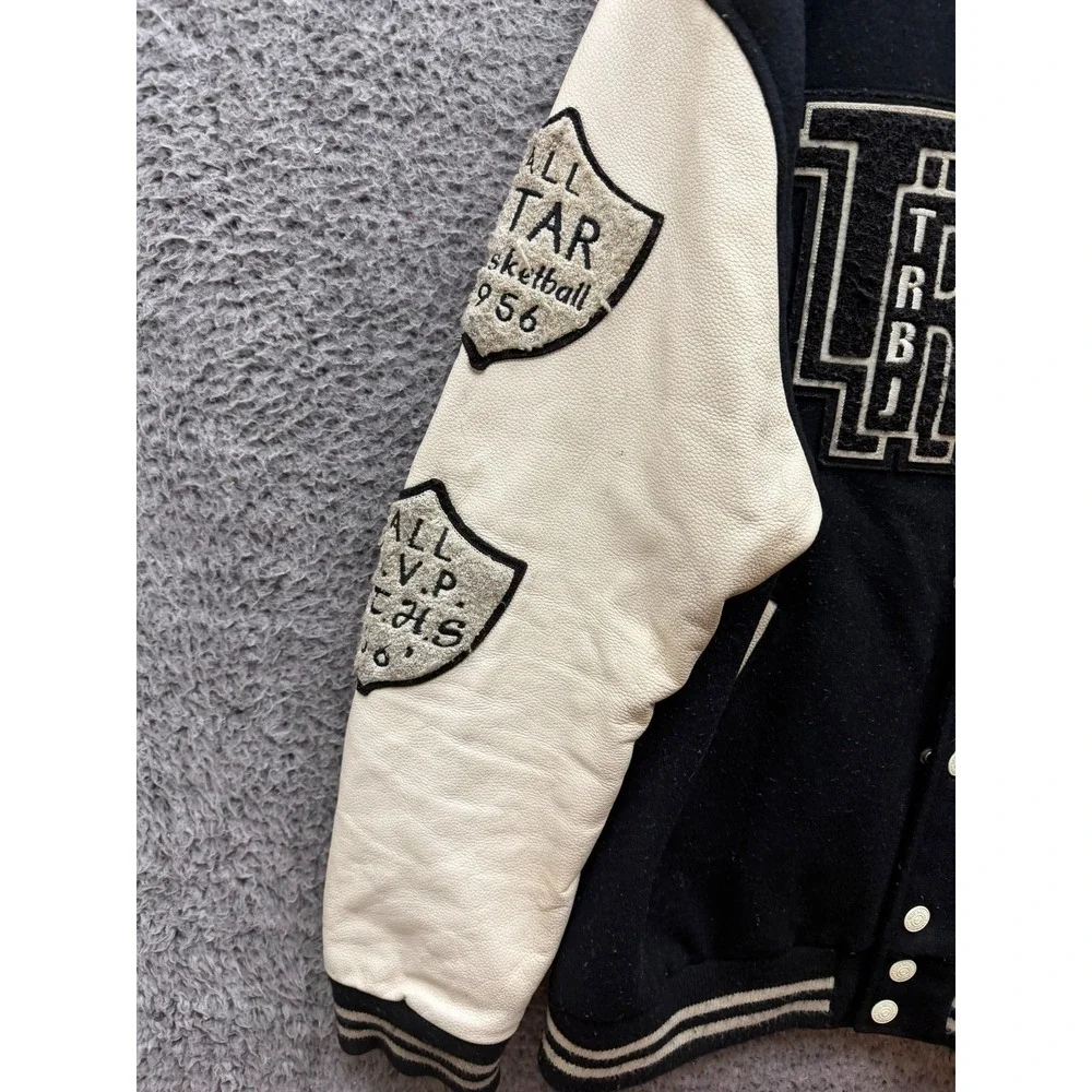 Vintage True Religion Richie Letterman Basketball Varsity Jacket Mens Size XXXL